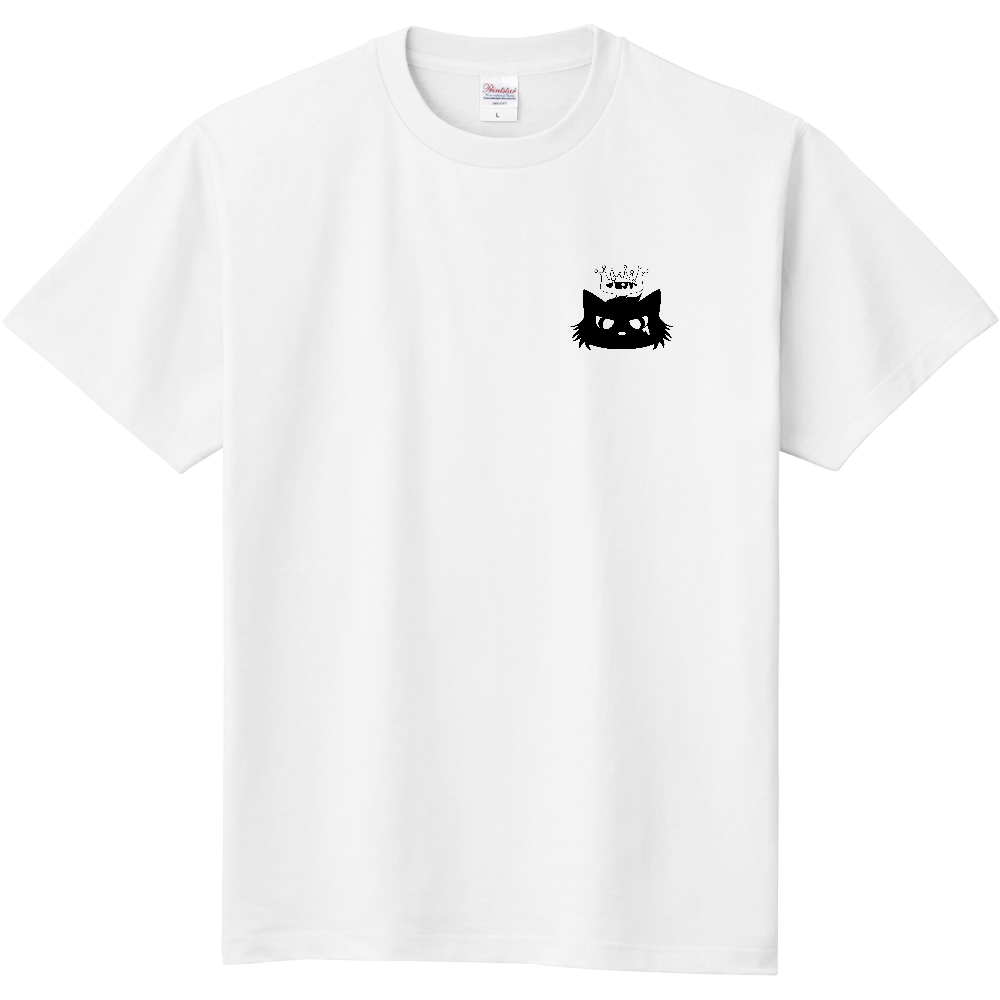 黒猫Tシャツ |オリジナルTシャツのUP-T