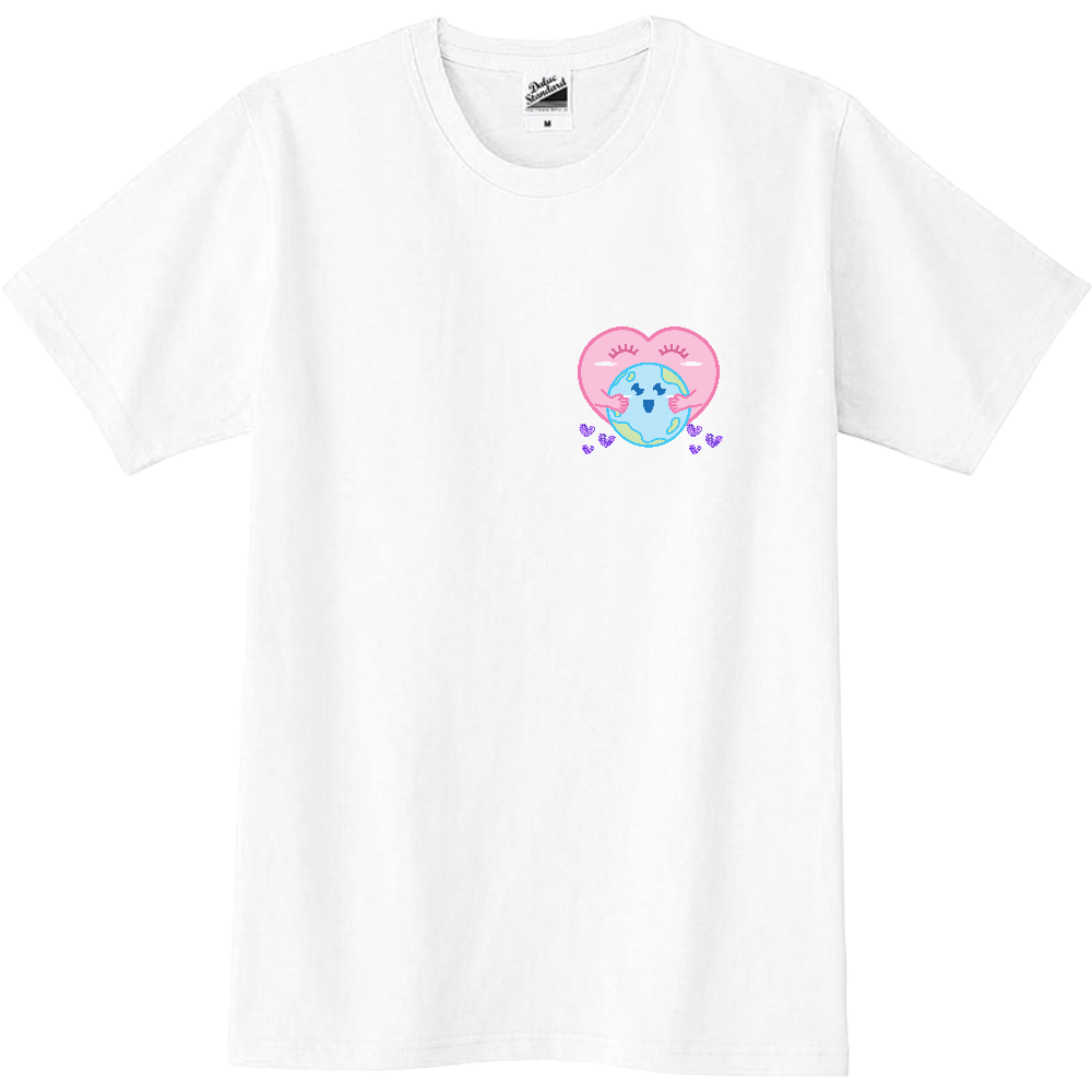 地球さん　愛している　セール品2-【セール価格】ジャパンフィットスリムTシャツ