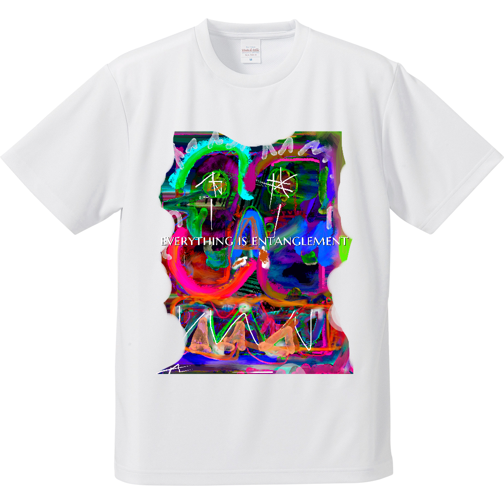 everything is entanglement6-ドライアスレチックTシャツ