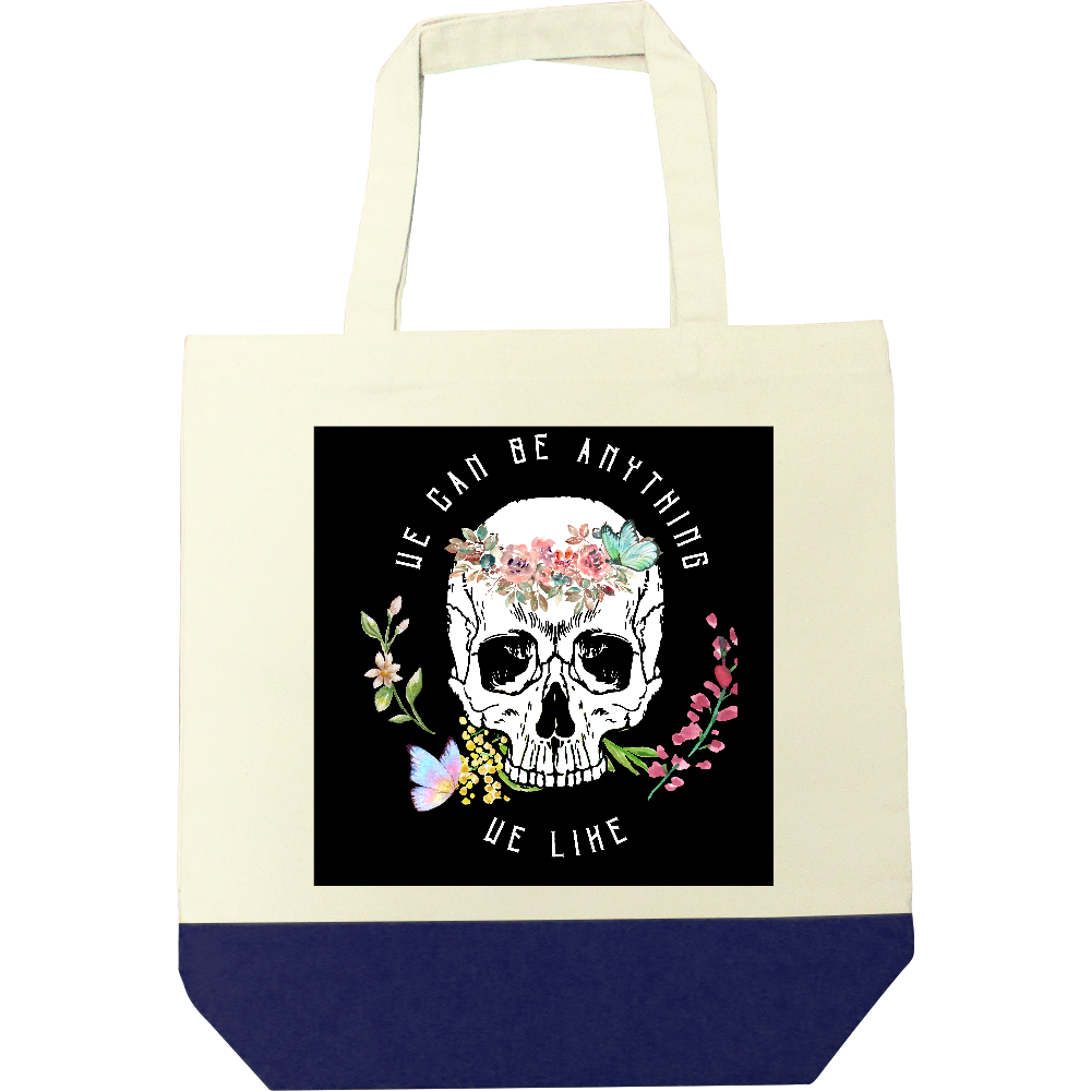 スカル~flower&Butterfly~