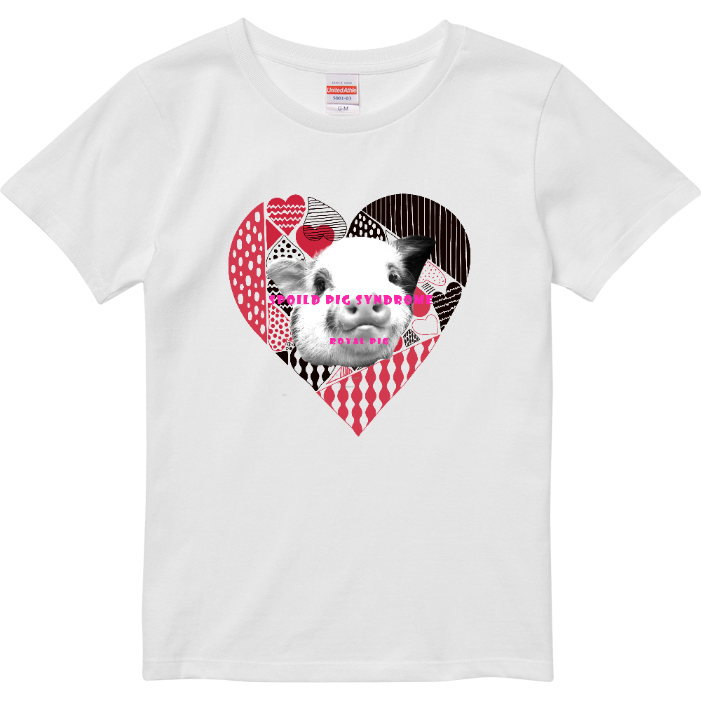 RoyalPig Heat T-shirt white