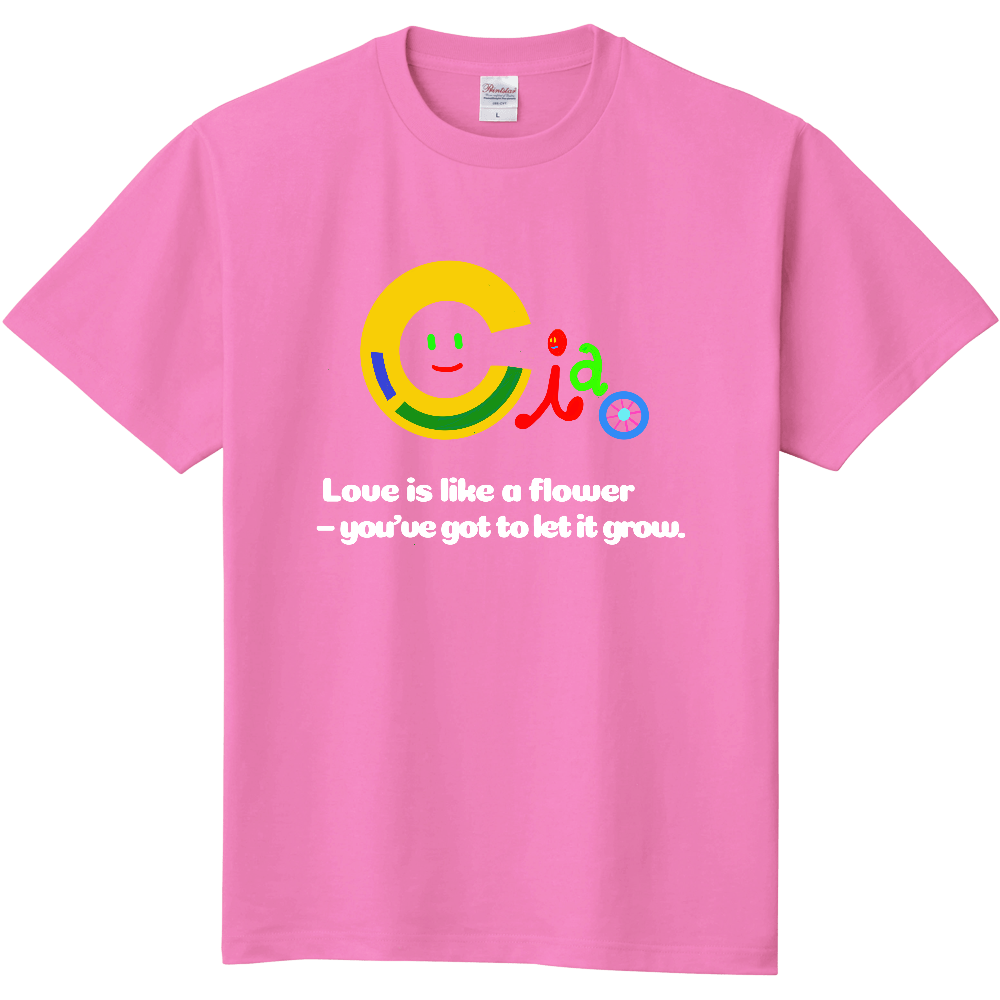 CIAOオフィシャルTシャツ（パステル系の色）