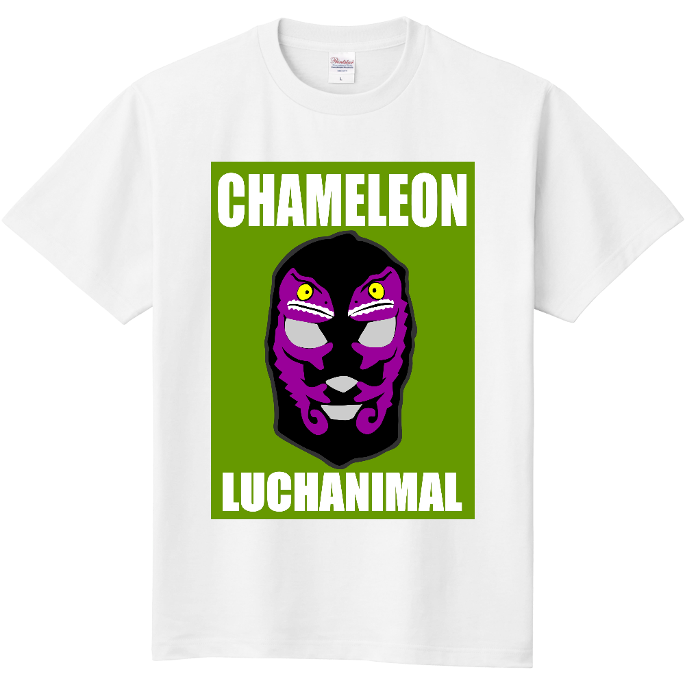 LUCHAオカメインコマスクTシャツ/LUCHANIMAL FACE|オリジナルTシャツのUP-T