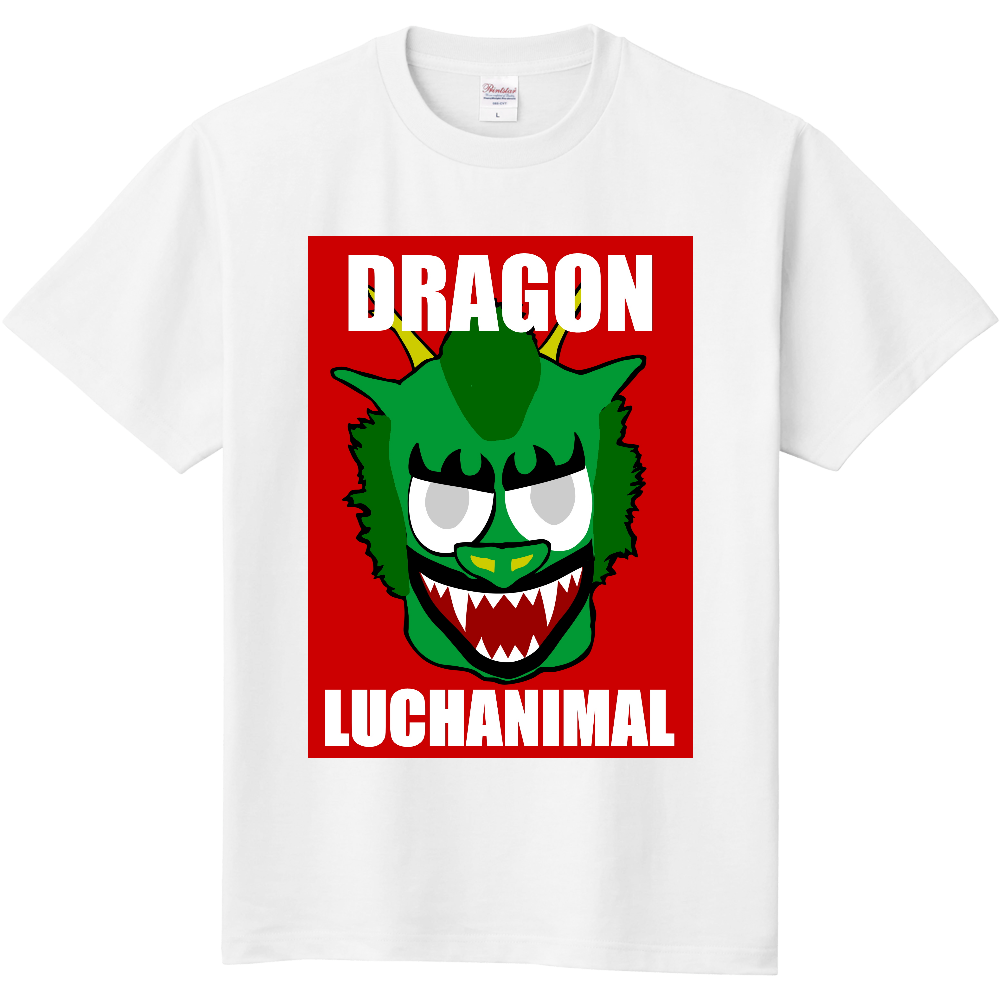 LUCHAニワトリマスクTシャツ/LUCHANIMAL FACE|オリジナルTシャツのUP-T