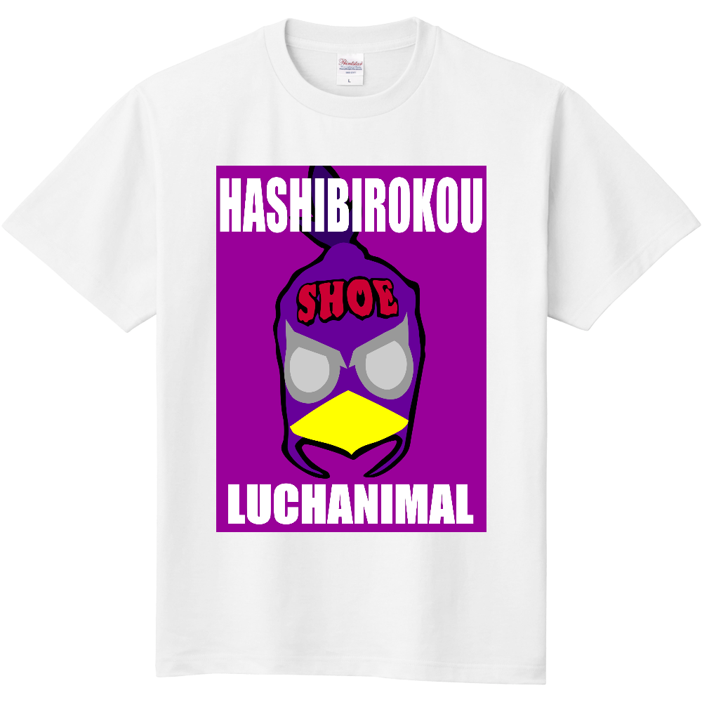 LUCHAニワトリマスクTシャツ/LUCHANIMAL FACE|オリジナルTシャツのUP-T