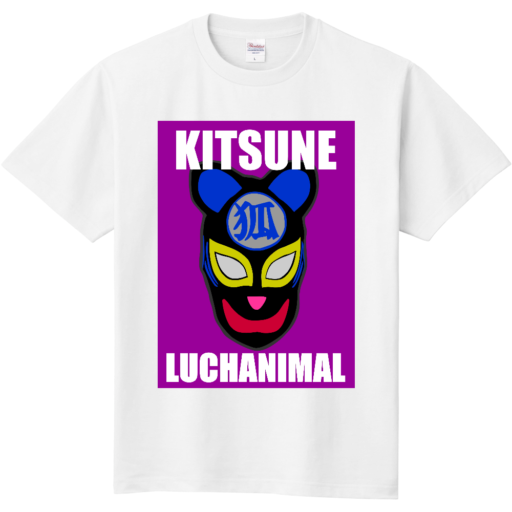 LUCHAニワトリマスクTシャツ/LUCHANIMAL FACE|オリジナルTシャツのUP-T