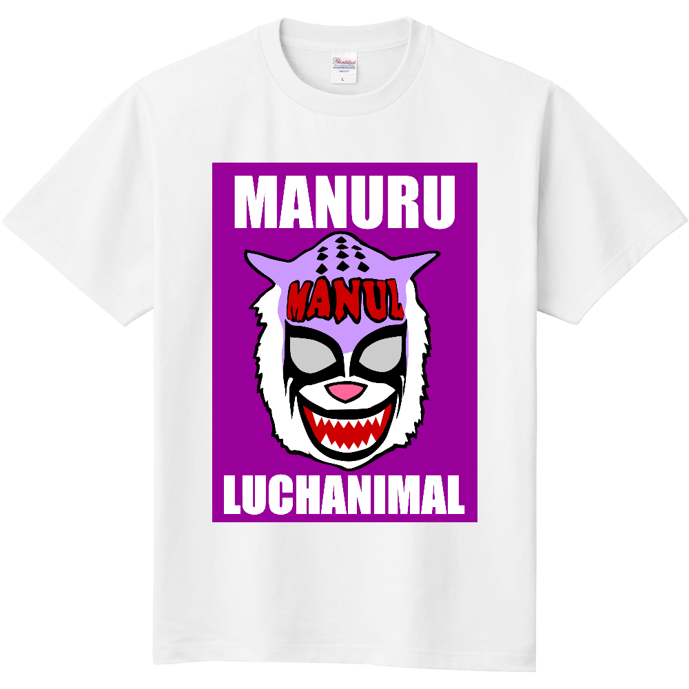 LUCHAニワトリマスクTシャツ/LUCHANIMAL FACE|オリジナルTシャツのUP-T