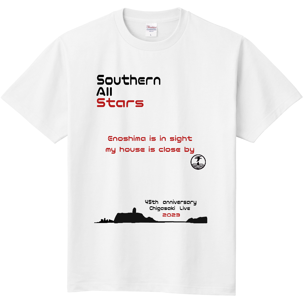 サザンオールスターズ／茅ヶ崎ライブ】CHIGASAKI 限定 Tシャツ