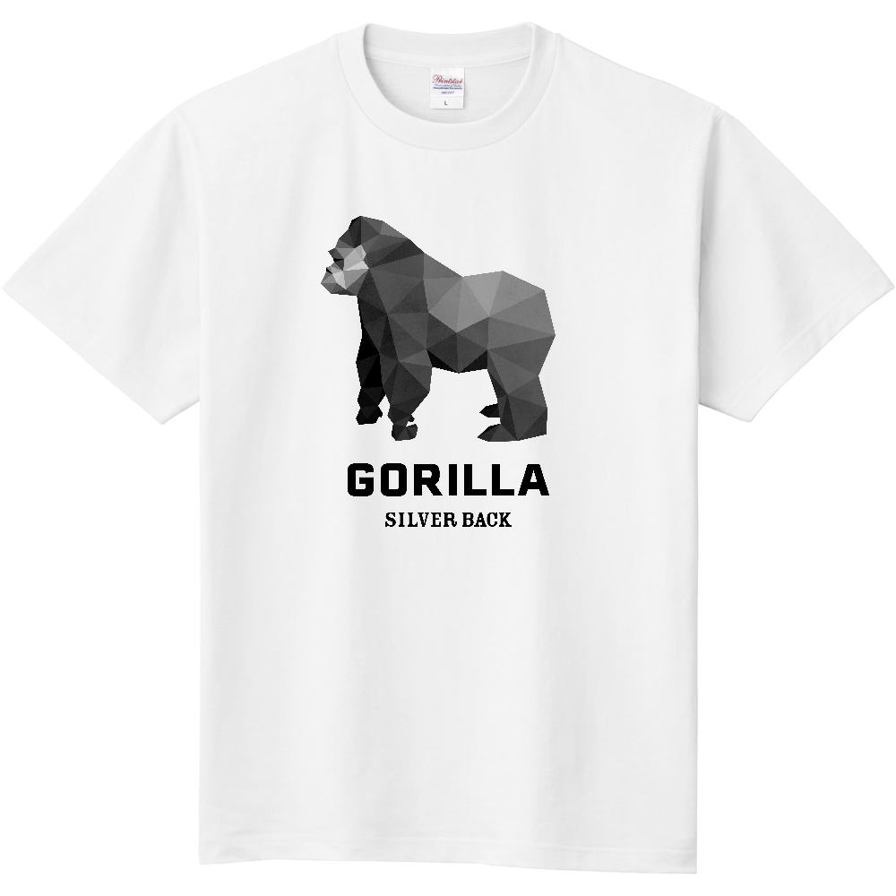 GORILLA -SILVER BACK-|オリジナルTシャツのUP-T