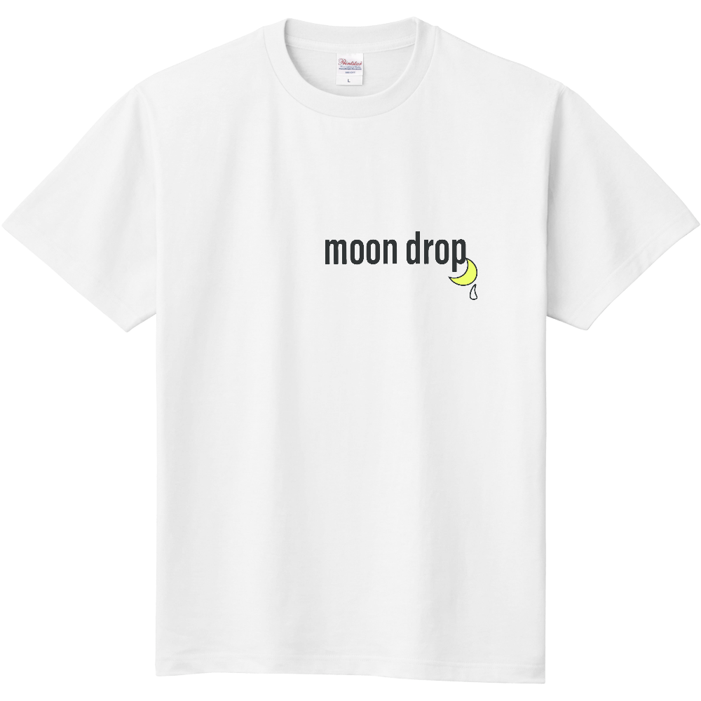 MOON DROPハートロゴ|オリジナルTシャツのUP-T