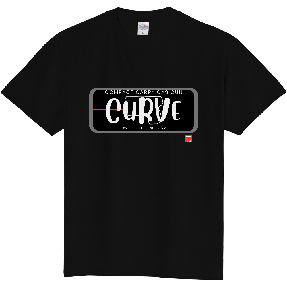 【Tシャツ】CURVE O.C.ロゴ ver.03ブラック-定番Ｔシャツ