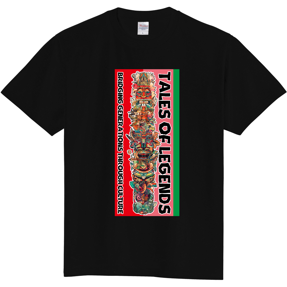 トーテムポール 002（Totem Pole：オリジナルTシャツ）|オリジナルT