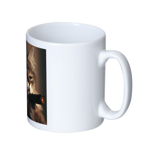 Cigar smoking cat(葉巻を吸う猫)