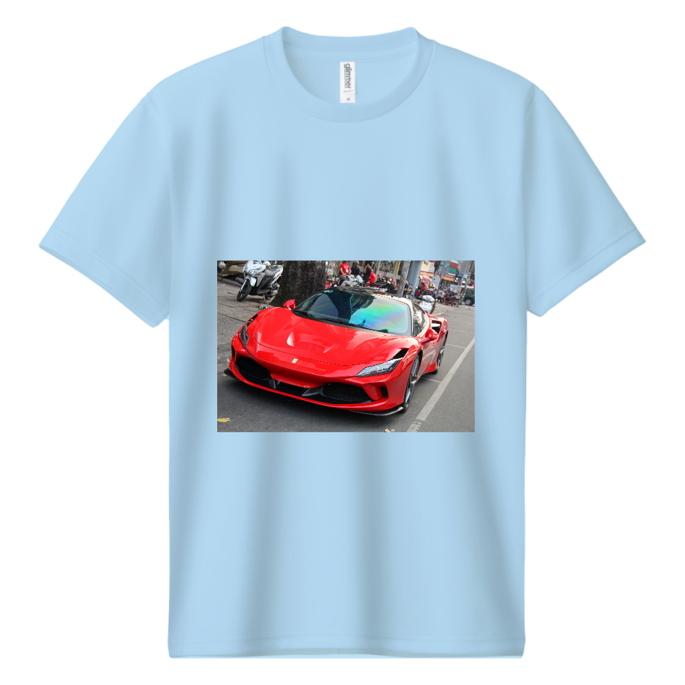 ドライTシャツ フェラーリ プリント|オリジナルTシャツのUP-T