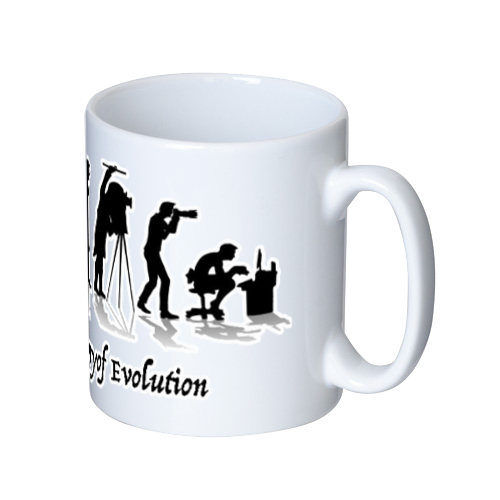 超進化論-マグカップ  ホワイト