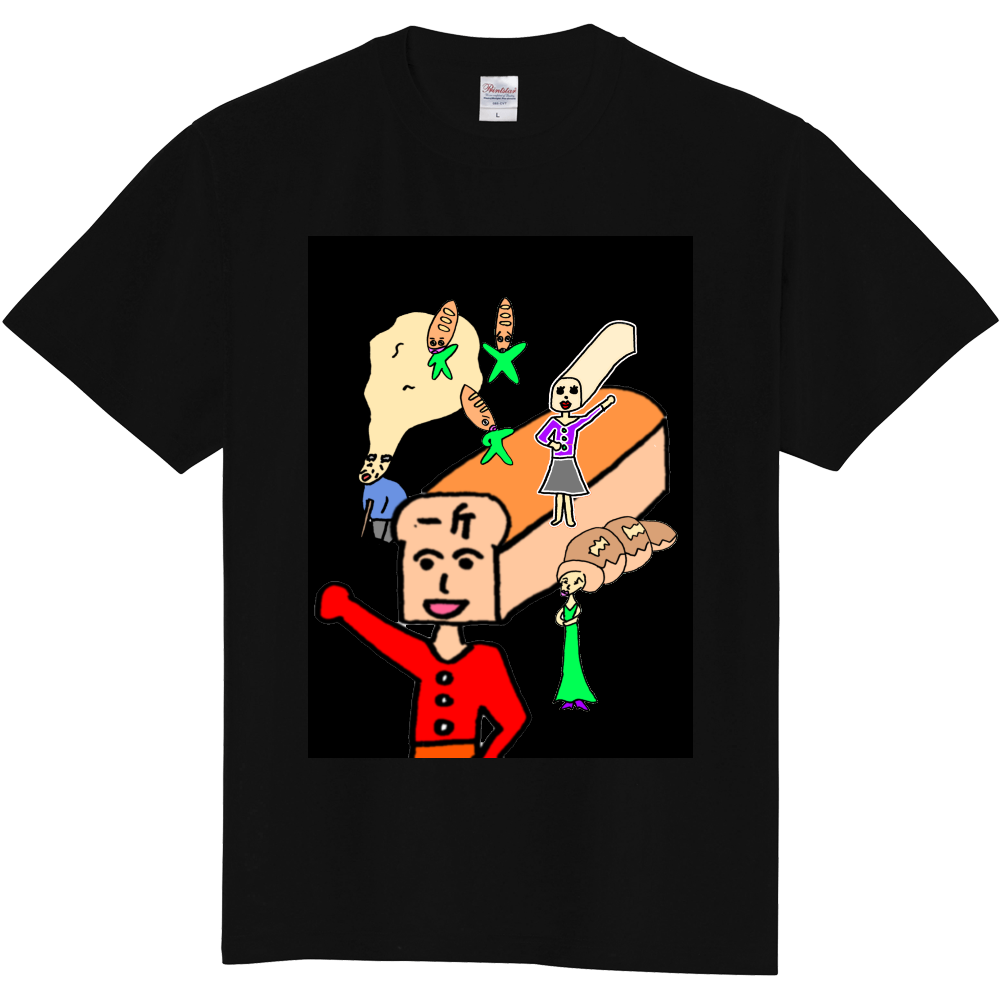 一斤パンくんＴシャツ