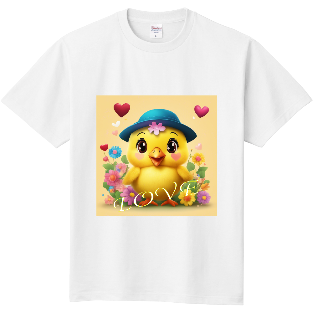 Lovely Chick 01-定番Ｔシャツ