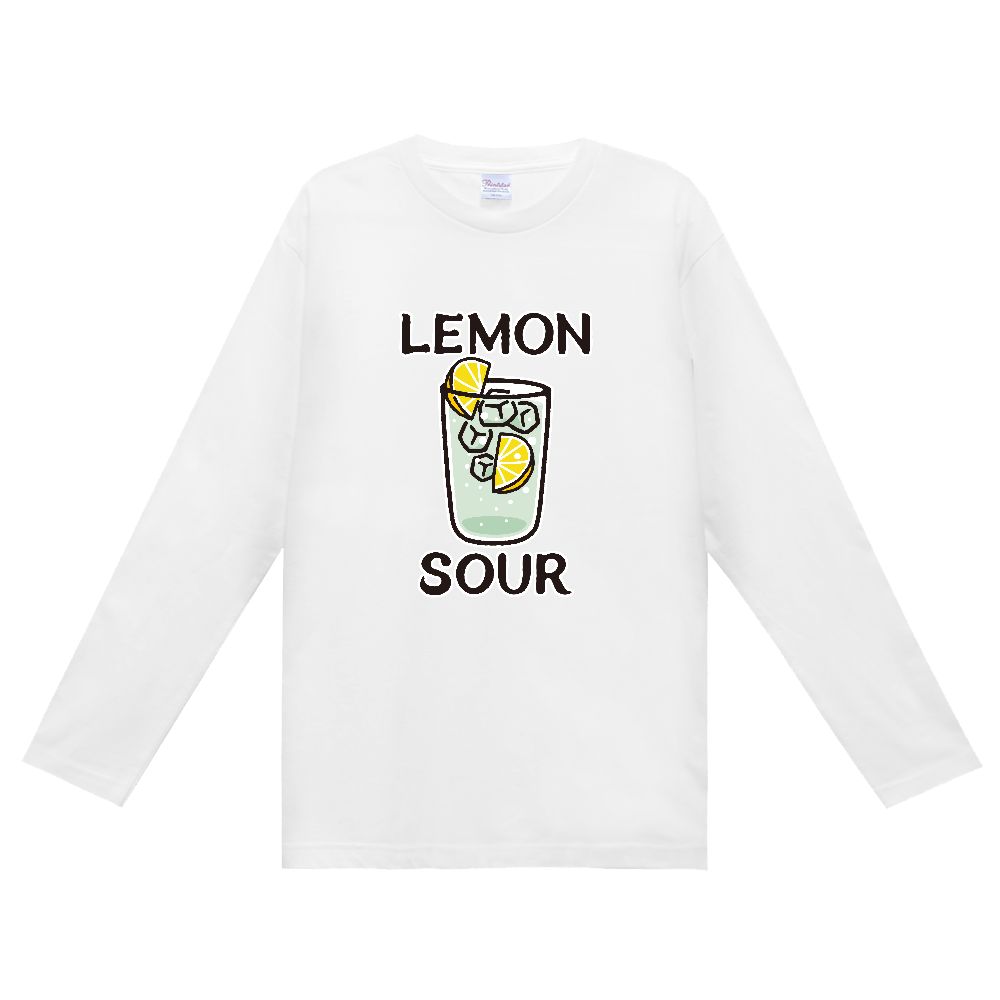 LEMON SOUR レモンサワー-定番長袖Ｔシャツ