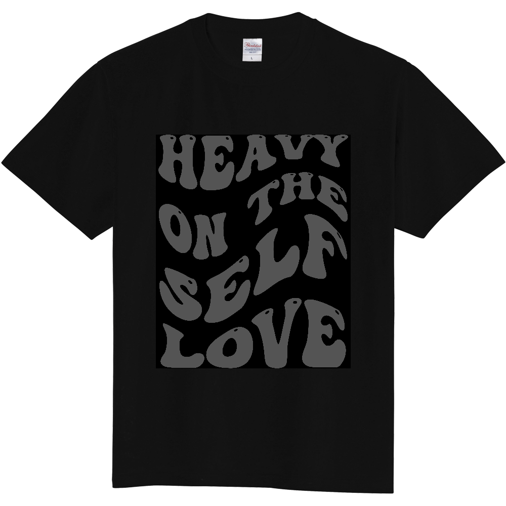 定番Tシャツ  - Heavy On The Self Love --定番Ｔシャツ