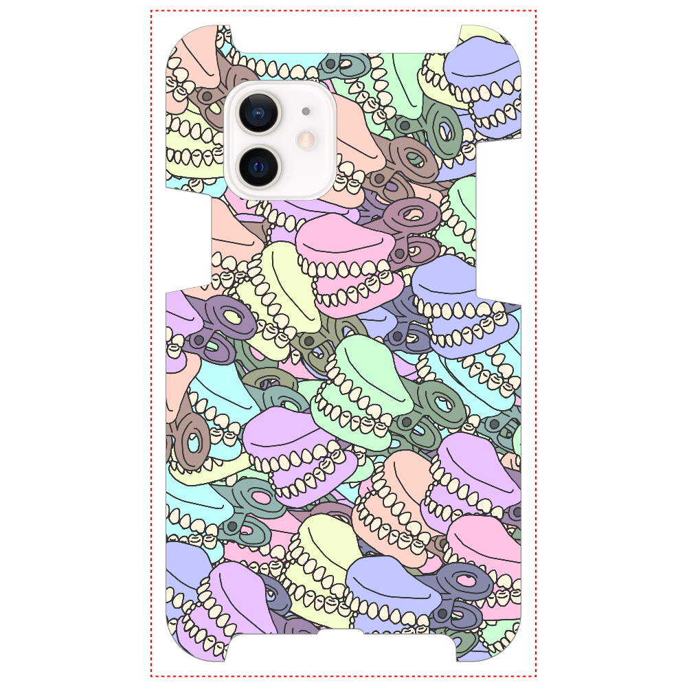 カラフル入れ歯クリップケース