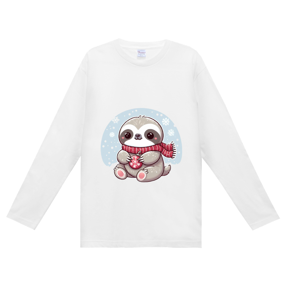 Sloth playing in the snow(雪で遊ぶナマケモノ)