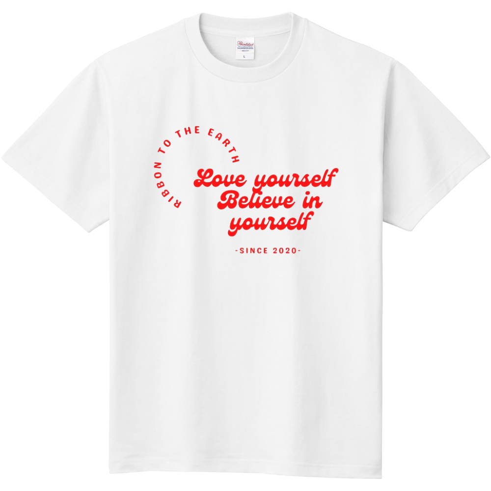 Love yourself, believe in yourself T-shirt |オリジナルTシャツのUP-T