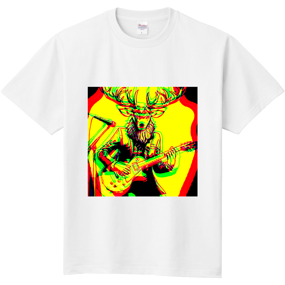 鹿男とロック「Deer man and rock」