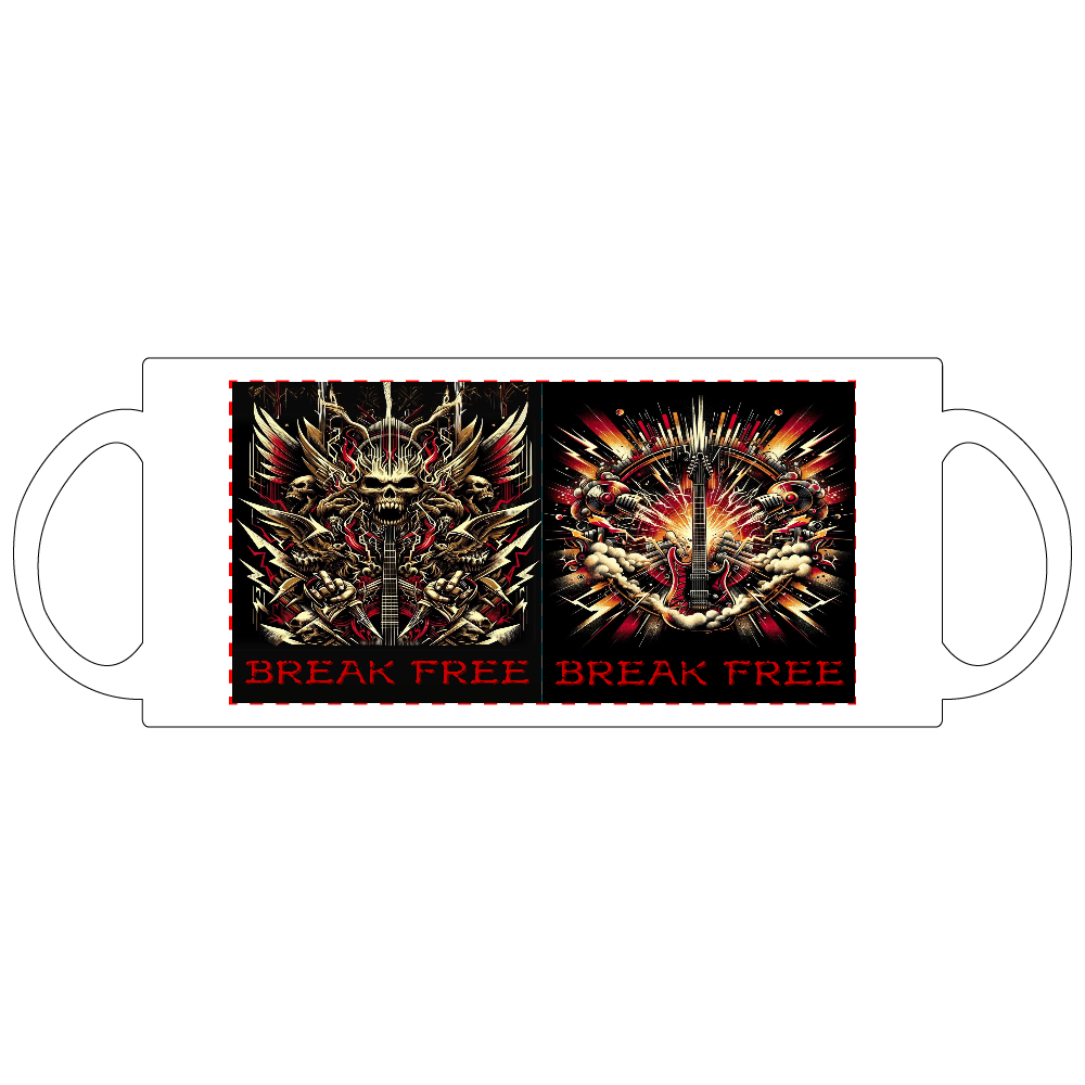 BREAK FREE 定番マグカップ