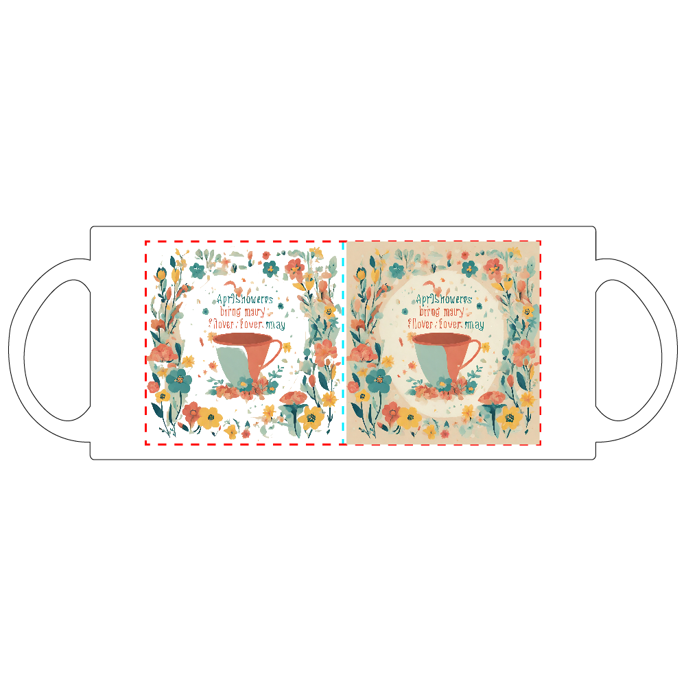 Spring デザイン マグカップ