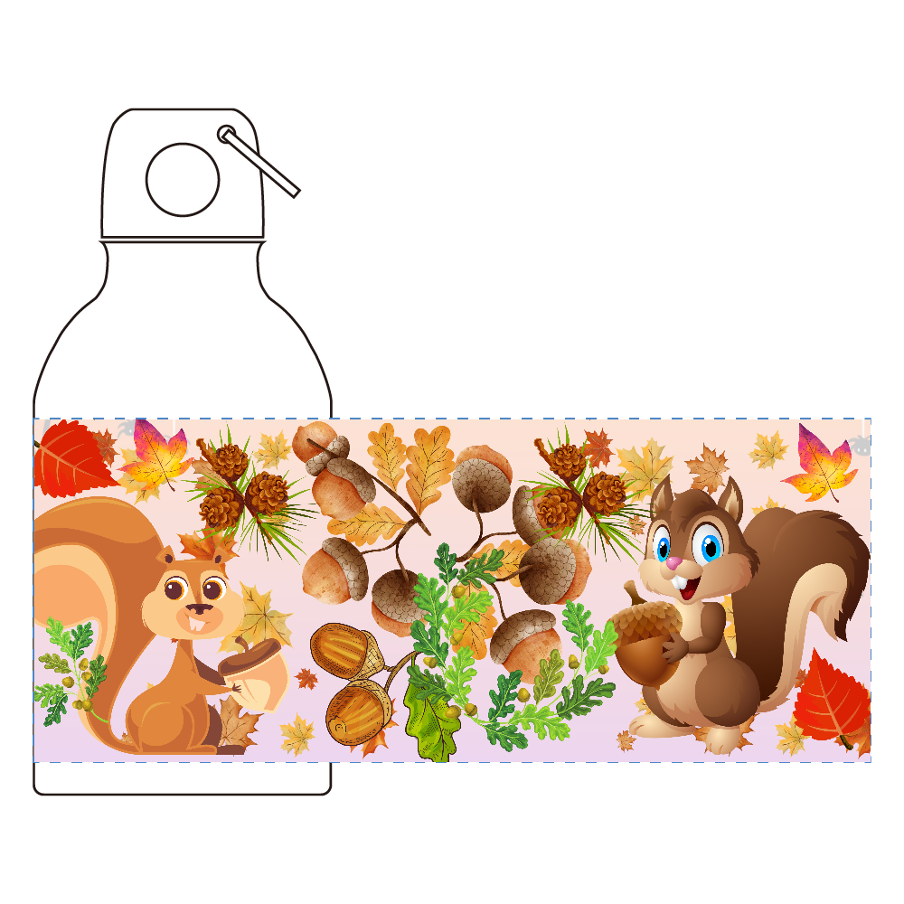 リスとどんぐり