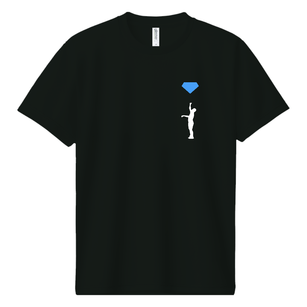 ダイヤモンド投げあげTシャツ