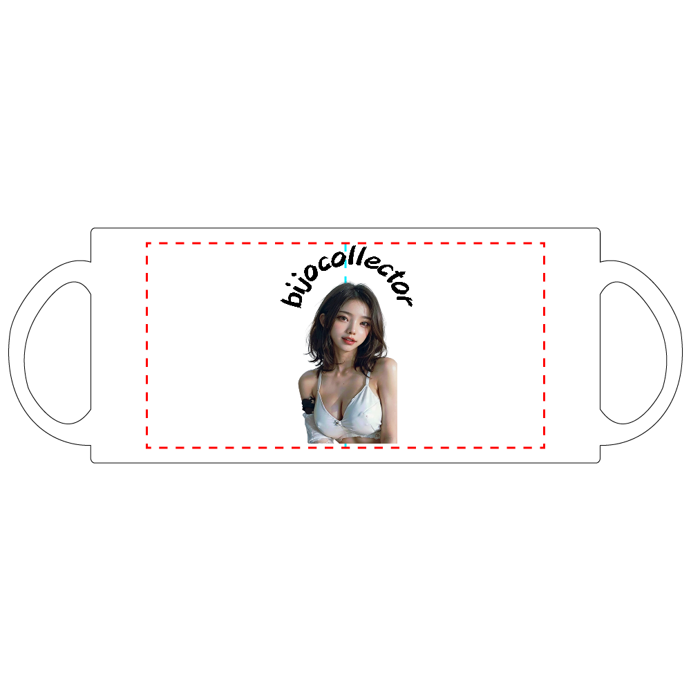 美女コレクター マグカップ