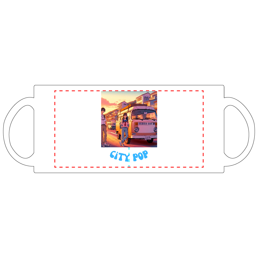 シティーポップ　マグカップ