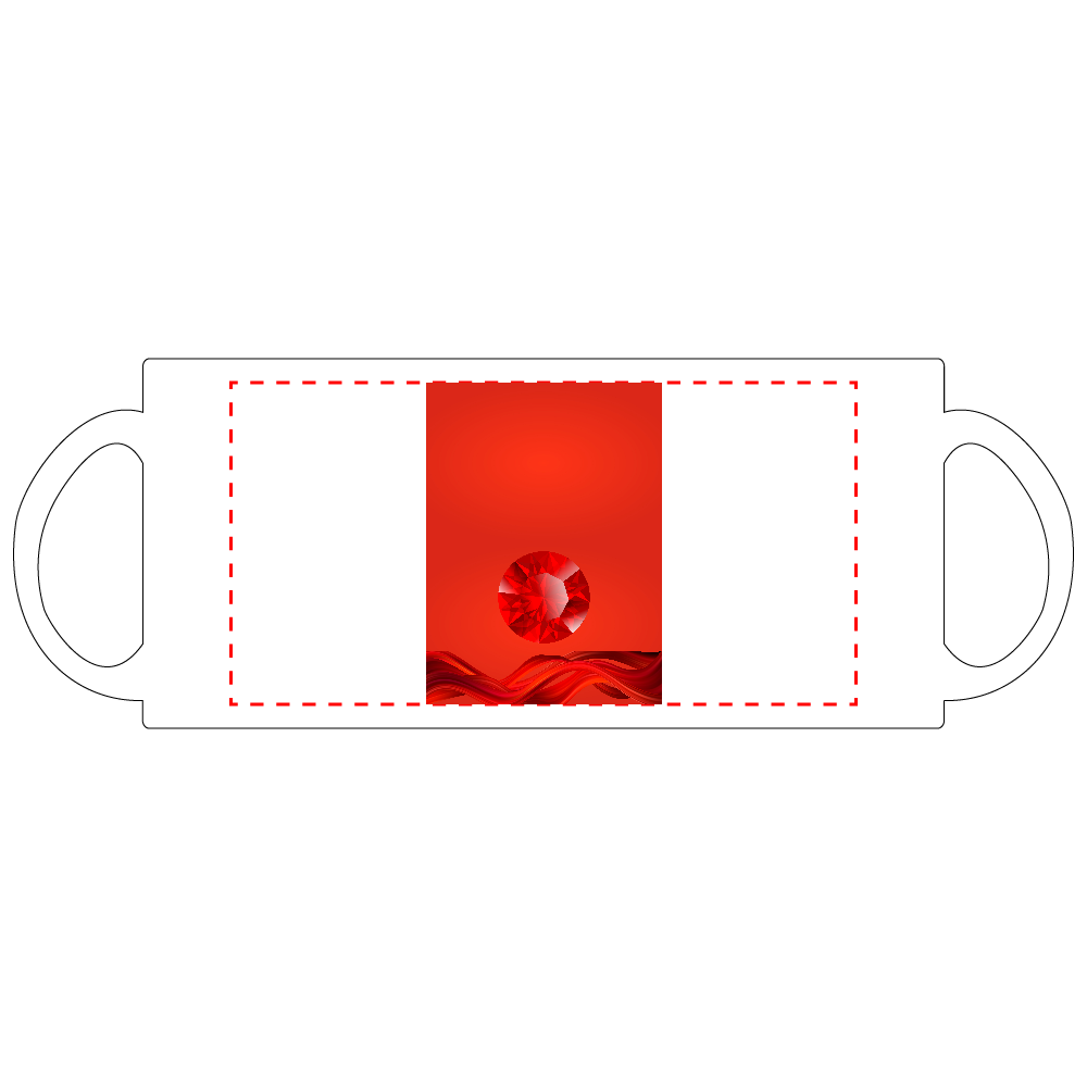 S/D RED 定番マグカップ