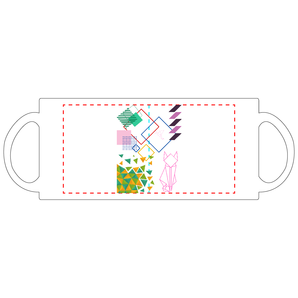 S/D GEOME/MIX 定番マグカップ