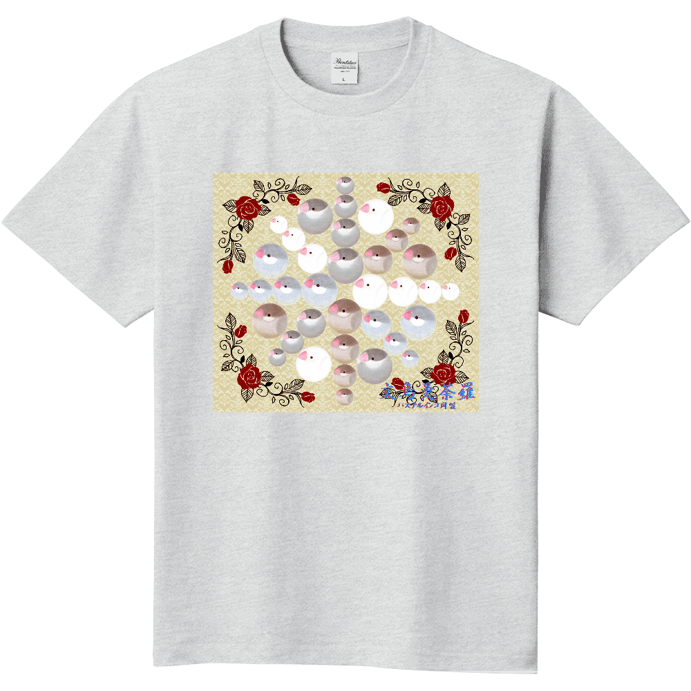 半袖Tシャツ(文鳥曼荼羅)