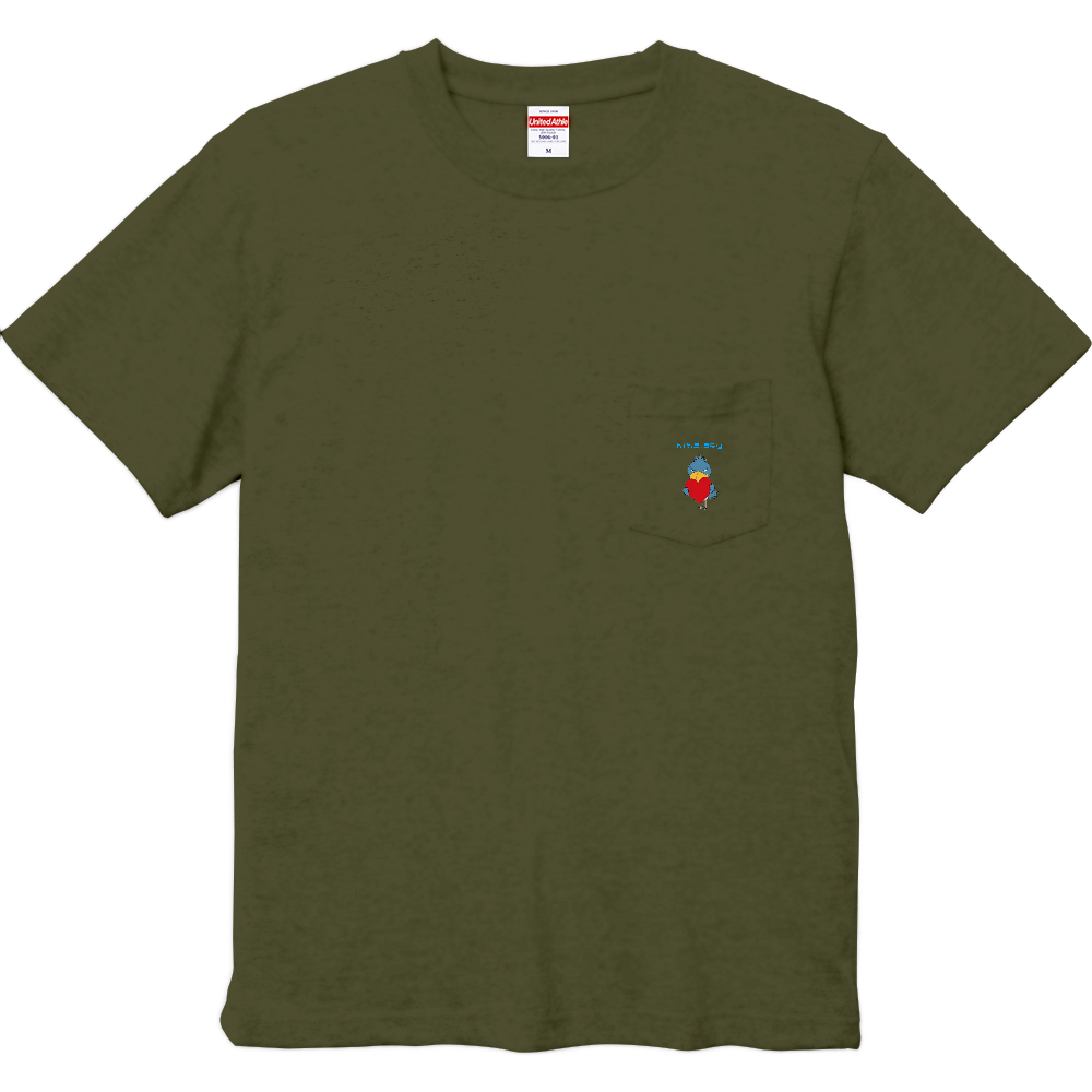 虹凪オリジナルポケットありTシャツ