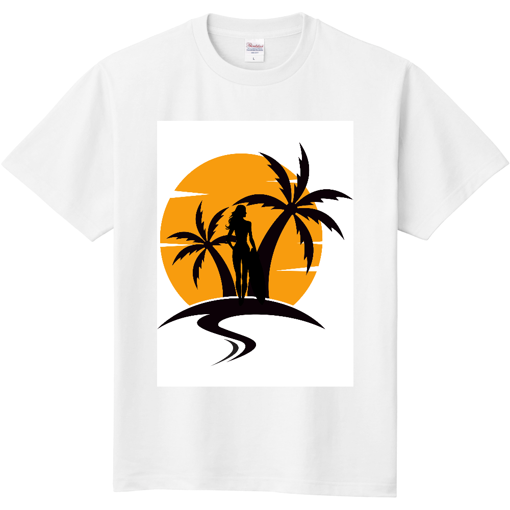 サンセットサーフガール