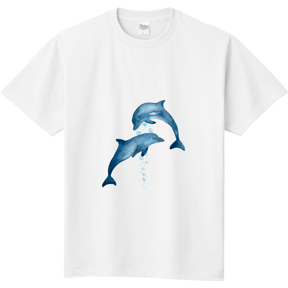 水中のイルカたち