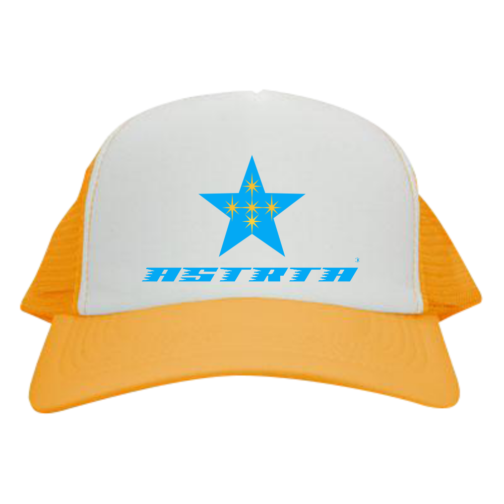 TRUCKER CAP【GOLD X WHITE】