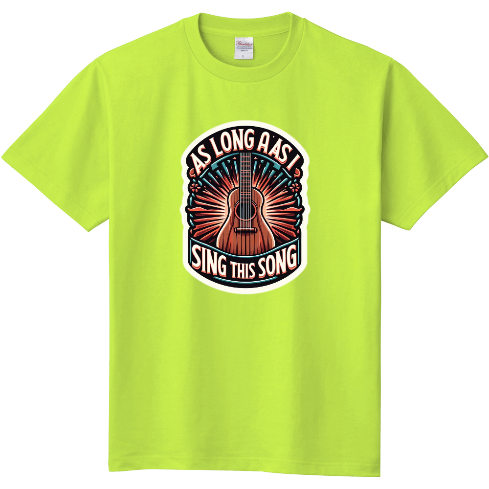 As long as I can sing this song　Light Green ライトグリーン