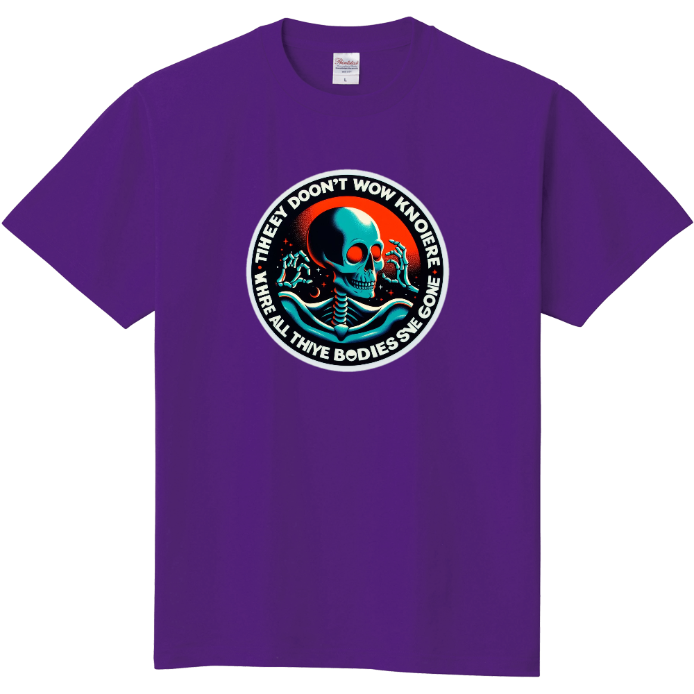 They don't want to know where all the bodies have gone　Purple パープル