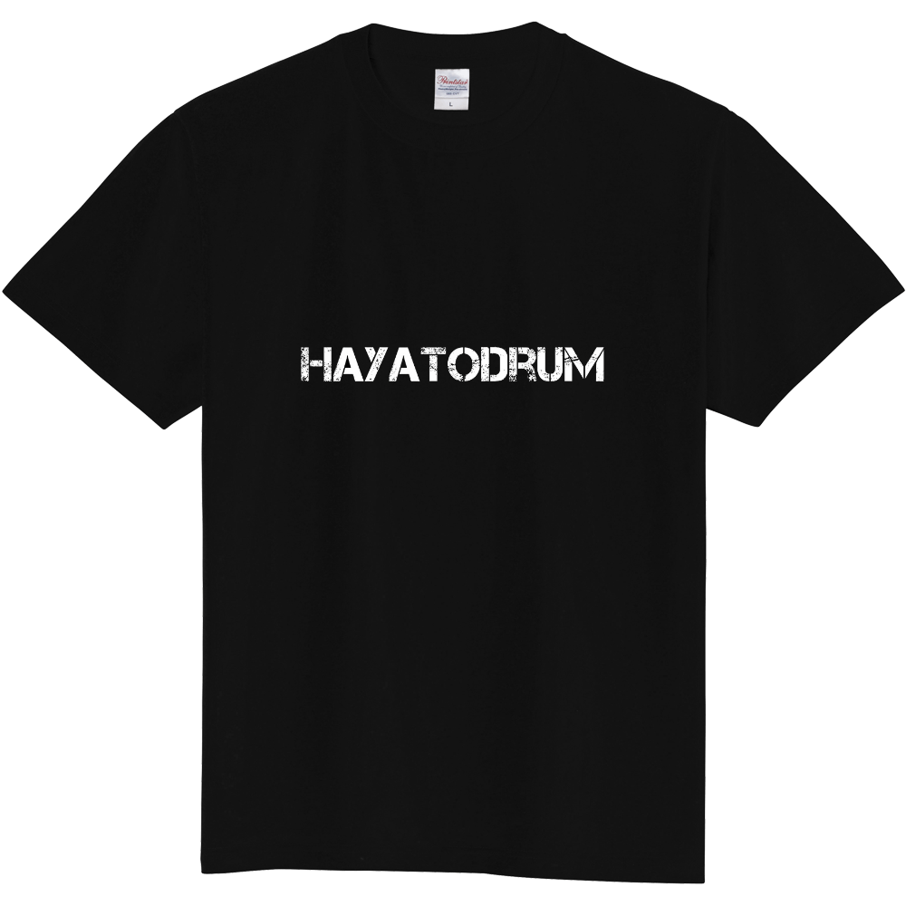 HAYATODRUM Tシャツ (ブラック)