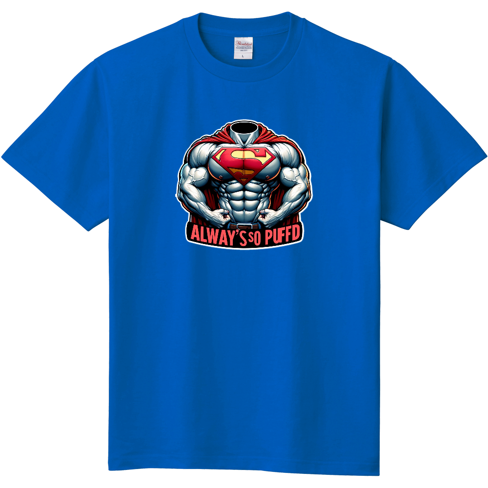 Chest always so puffed guy Medium Blue