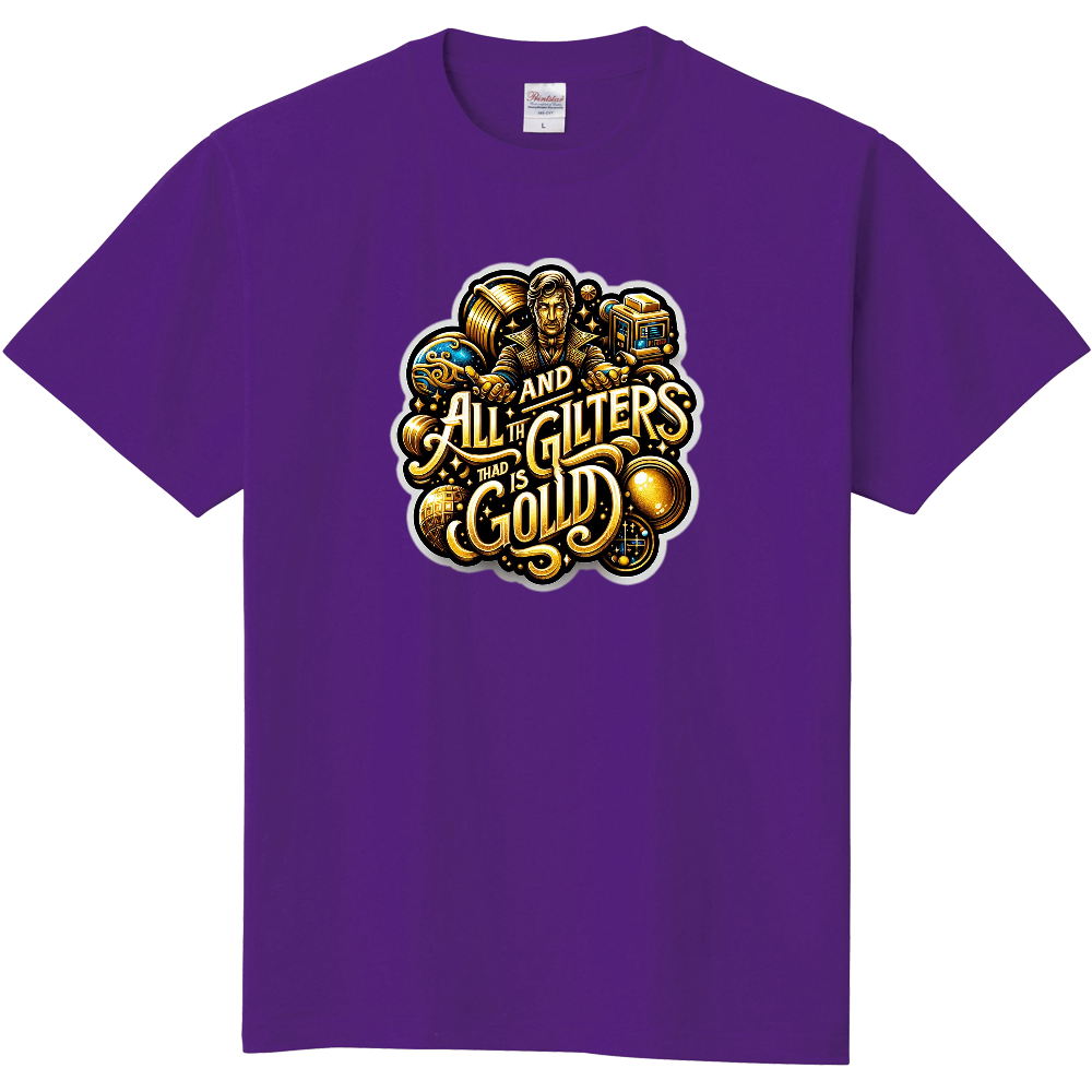 And all that glitters is gold　Purple