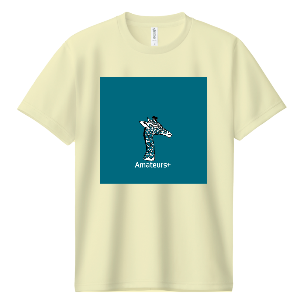 Amateurs+透けるキリン ドライ半袖Ｔシャツ