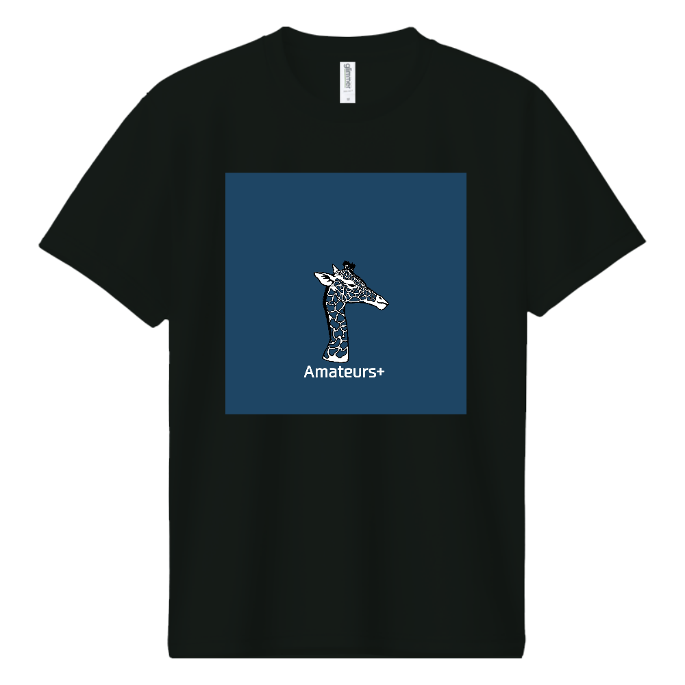 Amateurs+透けるキリン ドライ半袖Tシャツ