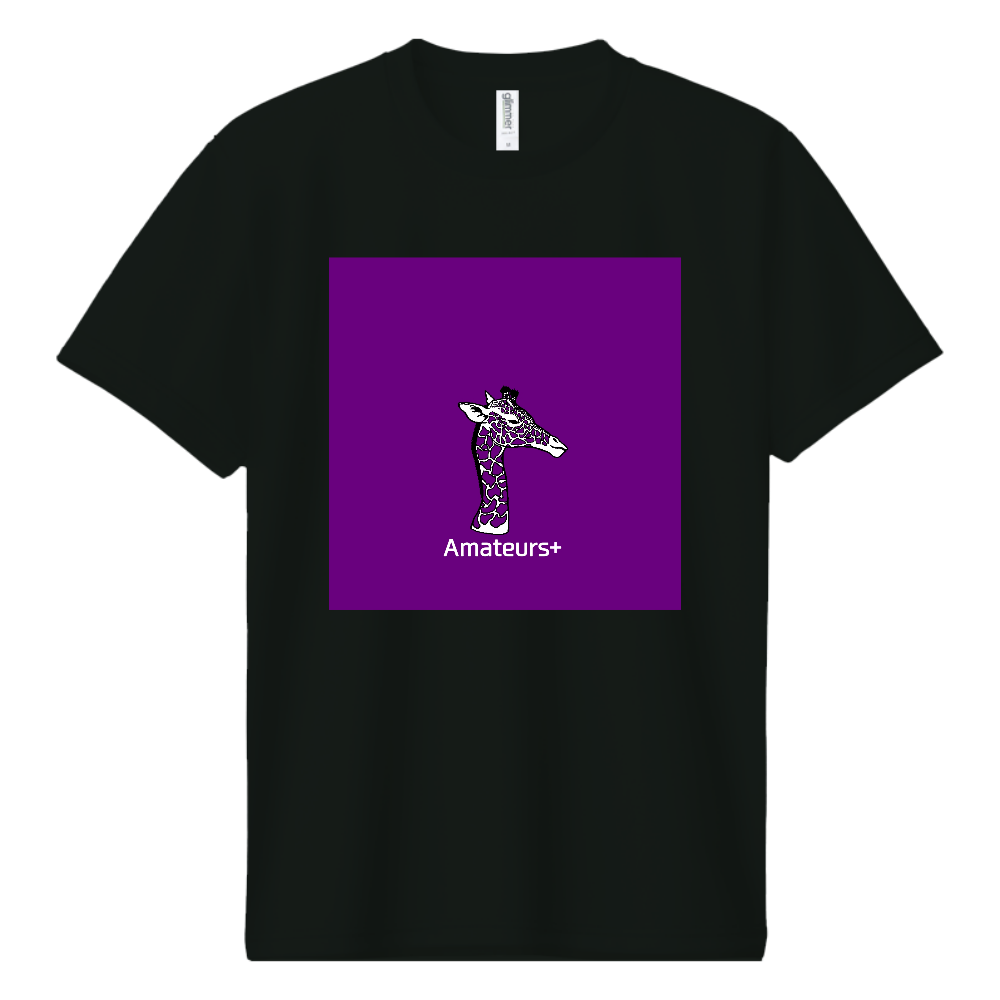 Amateurs+透けるキリン ドライ半袖Ｔシャツ