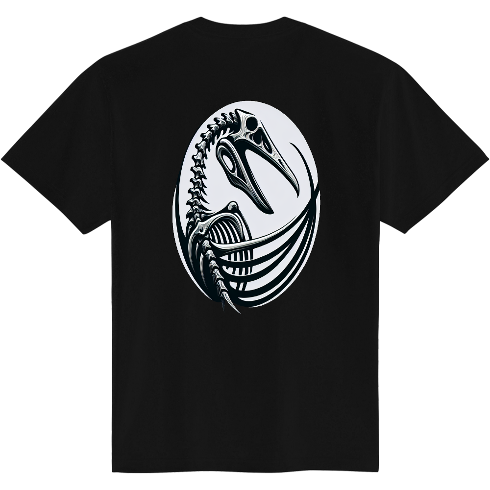 The bornアレンジロゴ 背面化石ロゴ Tシャツ（即日）（あんじぇ
