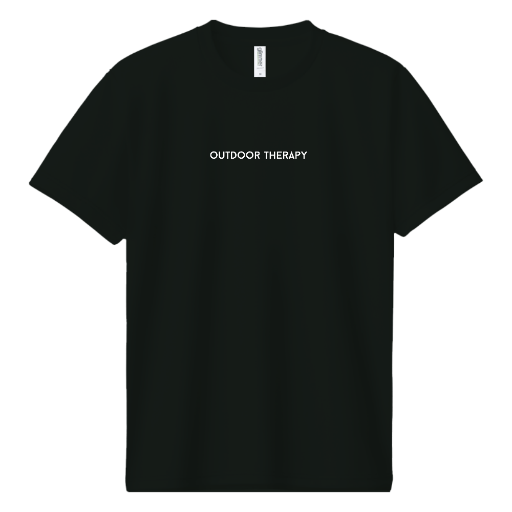 OUTDOOR THERAPY Tシャツ黒